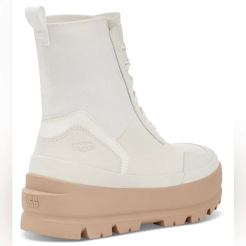 NIB UGG® 1143833 Women's The Ugg Lug Lace-Up Platform Boots